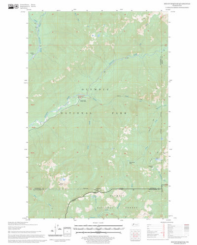 Mount Hoquiam, WA FSTopo Legacy Preview 1