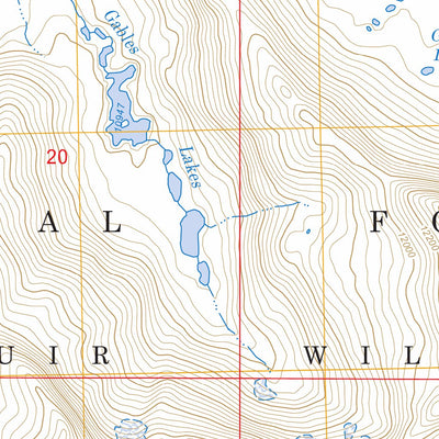 Mount Hilgard, CA FSTopo Legacy Preview 2