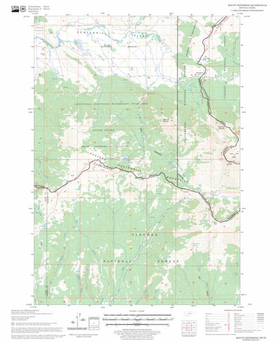Mount Jefferson, MT - ID FSTopo Legacy Preview 1