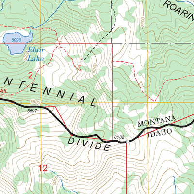 Mount Jefferson, MT - ID FSTopo Legacy Preview 2