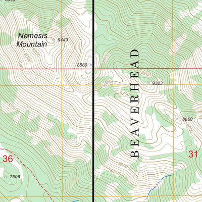 Mount Jefferson, MT - ID FSTopo Legacy Preview 3