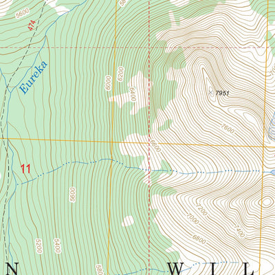 Mount Lago, WA FSTopo Legacy Preview 2