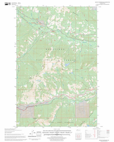 Mount Howard, WA FSTopo Legacy Preview 1