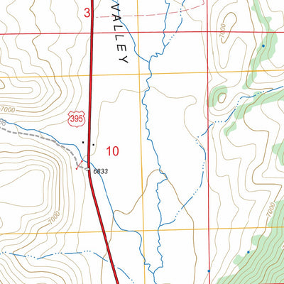 Mount Jackson, CA FSTopo Legacy Preview 2