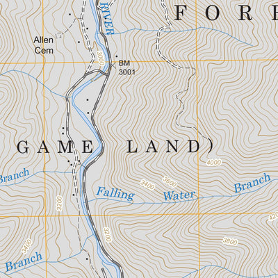 Mount Mitchell, NC FSTopo Legacy Preview 2