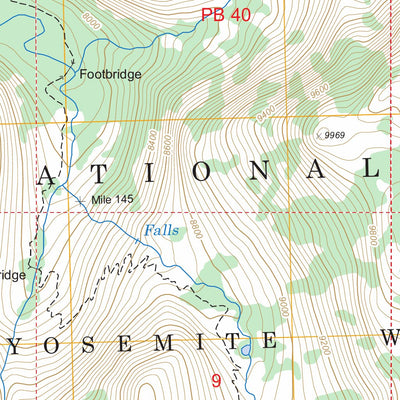 Mount Lyell, CA FSTopo Legacy Preview 3