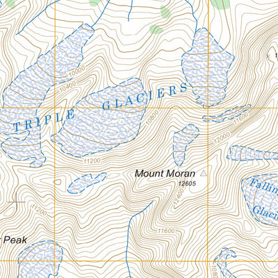 Mount Moran, WY FSTopo Legacy Preview 3