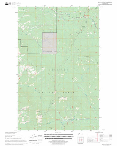 Mount Leona, WA FSTopo Legacy Preview 1