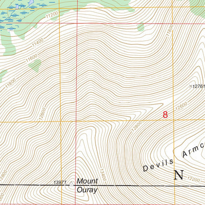 Mount Ouray, CO FSTopo Legacy Preview 3