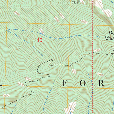 Mount Marston, MT FSTopo Legacy Preview 2