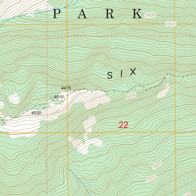 Mount Olson, WA FSTopo Legacy Preview 2