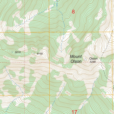 Mount Olson, WA FSTopo Legacy Preview 3