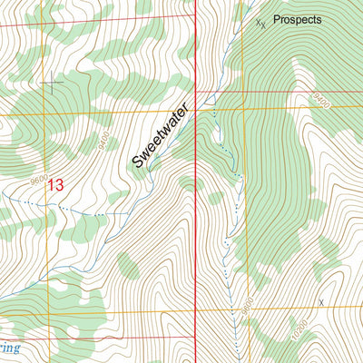Mount Patterson, CA - NV FSTopo Legacy Preview 3