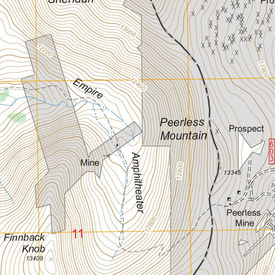 Mount Sherman, CO FSTopo Legacy Preview 3