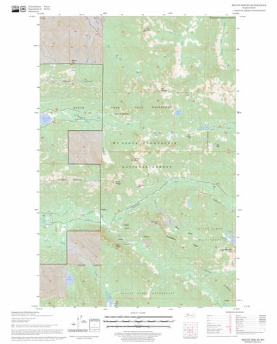 Mount Phelps, WA FSTopo Legacy Preview 1