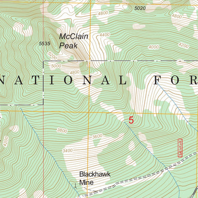 Mount Phelps, WA FSTopo Legacy Preview 2