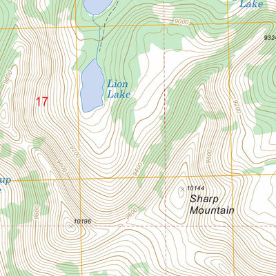 Mount Tahepia, MT FSTopo Legacy Preview 3