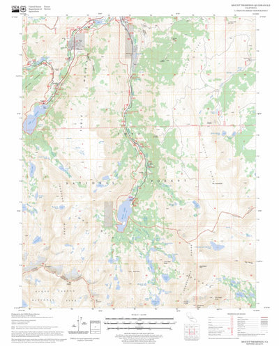 Mount Thompson, CA FSTopo Legacy Preview 1