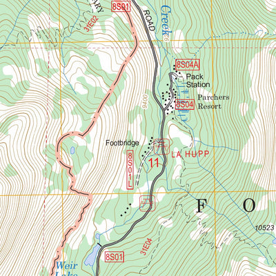 Mount Thompson, CA FSTopo Legacy Preview 2