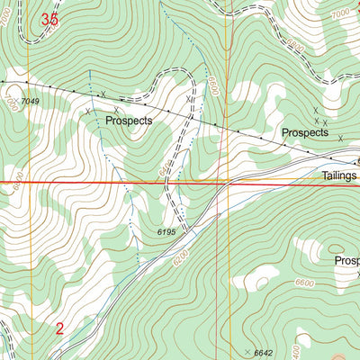 Mount Thompson, MT FSTopo Legacy Preview 2