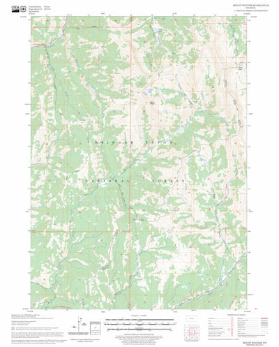 Mount Wagner, WY FSTopo Legacy Preview 1