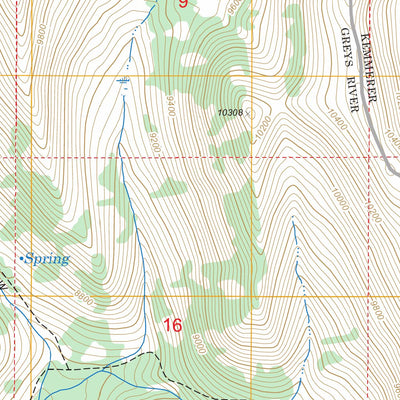 Mount Wagner, WY FSTopo Legacy Preview 3