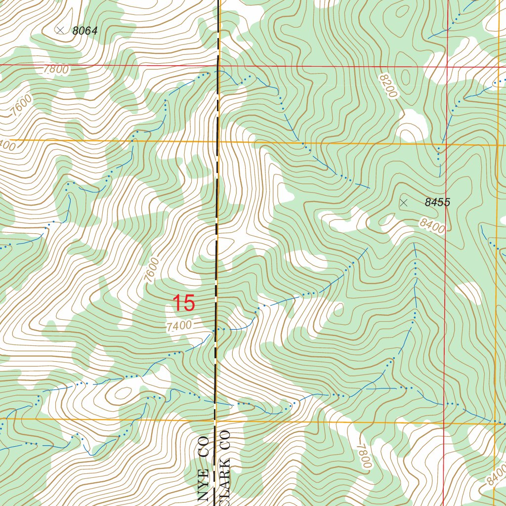 Stirling Ranges Topographical Map Mount Stirling, NV FSTopo Legacy Map by US Forest Service - Topo ...