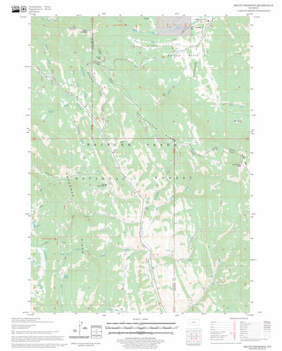 Mount Thompson, WY FSTopo Legacy Preview 1
