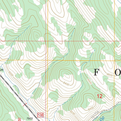Mount Thompson, WY FSTopo Legacy Preview 2
