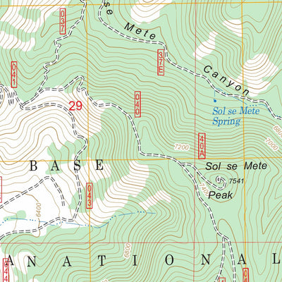 Mount Washington, NM FSTopo Legacy Preview 3