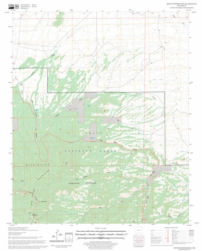 Mount Withington, NM FSTopo Legacy Preview 1