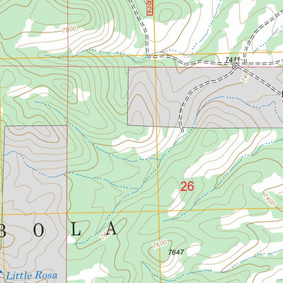 Mount Withington, NM FSTopo Legacy Preview 2