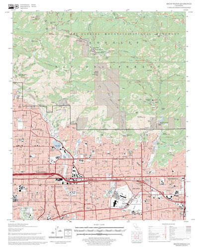 Mount Wilson, CA FSTopo Legacy Preview 1