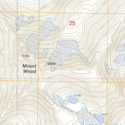 Mount Wood, MT FSTopo Legacy Preview 3