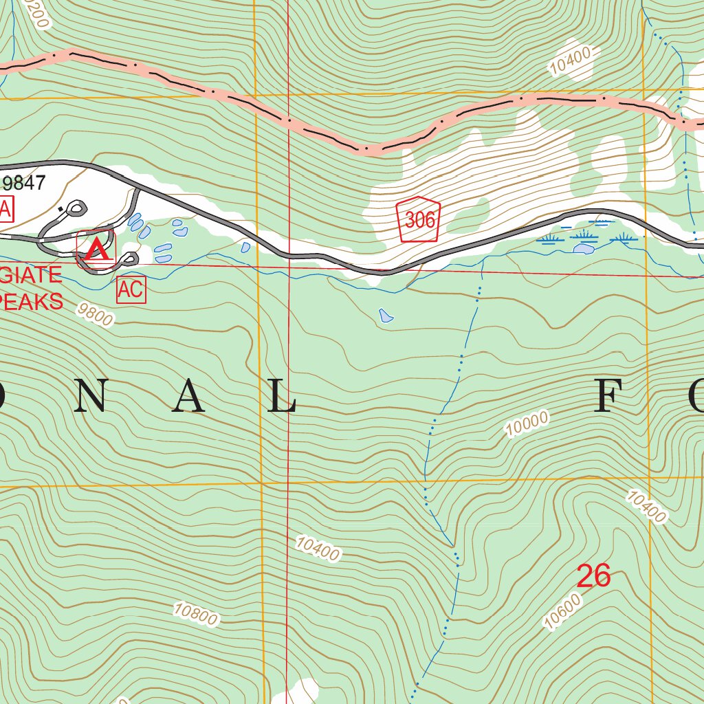 Mount Yale, CO FSTopo Legacy Map by US Forest Service - Topo | Avenza Maps