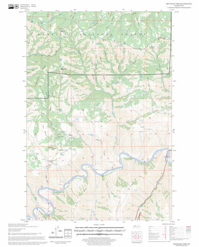 Mountain View, WA FSTopo Legacy Preview 1
