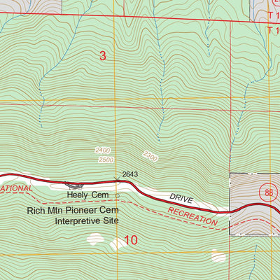 Mountain Fork, AR - OK FSTopo Legacy Preview 3