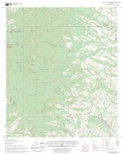 Mount Wrightson, AZ FSTopo Legacy Preview 1