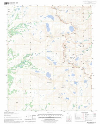 Mount Whitney, CA FSTopo Legacy Preview 1