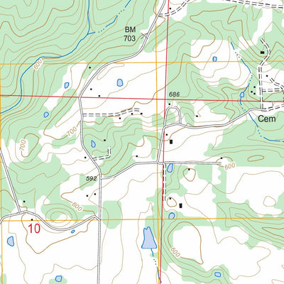 Mountainburg SE, AR FSTopo Legacy Preview 2