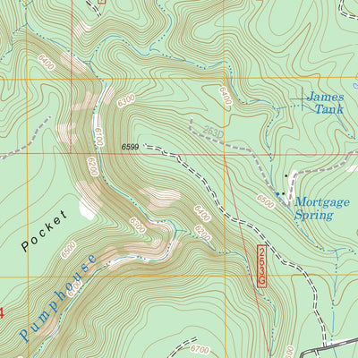 Mountainaire, AZ FSTopo Legacy Preview 3