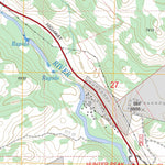 Muddy Creek, WY - MT FSTopo Legacy Preview 3