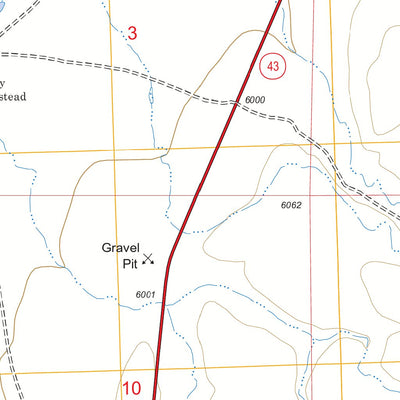 Mud Lake, MT FSTopo Legacy Preview 2