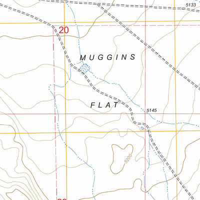 Muggins Flat, AZ FSTopo Legacy Preview 2
