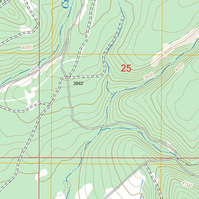 Mule Hill, OR - CA FSTopo Legacy Preview 2