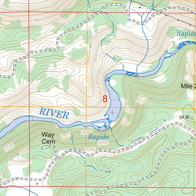Mule Hill, OR - CA FSTopo Legacy Preview 3