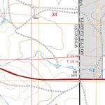 Mule Creek SE, WY - SD FSTopo Legacy Preview 2
