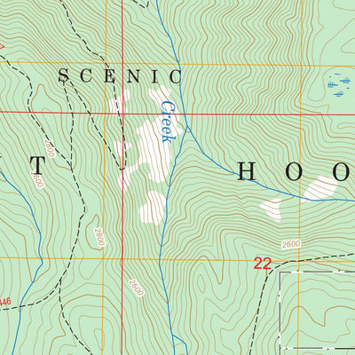 Multnomah Falls, OR - WA FSTopo Legacy Preview 2