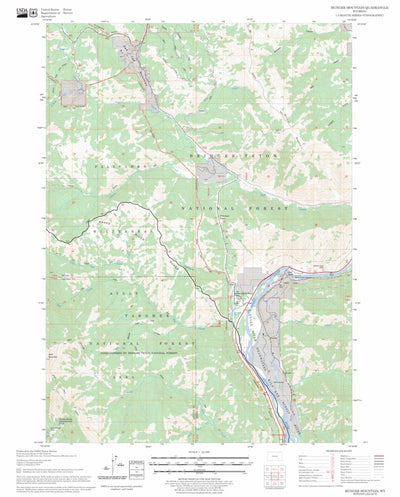 Munger Mountain, WY FSTopo Legacy Preview 1