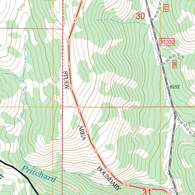 Munger Mountain, WY FSTopo Legacy Preview 2